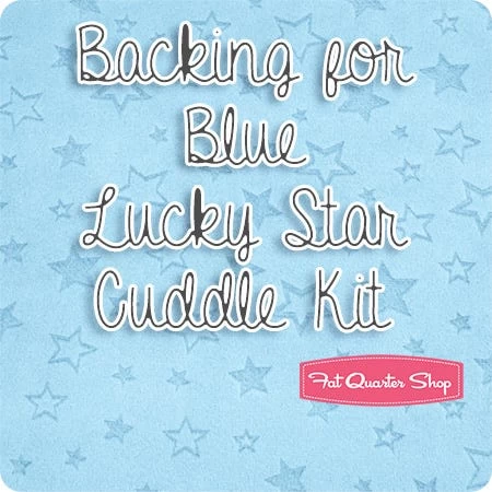 Blue Lucky Star Lullaby Cuddle KitFeaturing Cuddle Fabric By Shannon Fabrics 4 Blue Lucky Star Lullaby Cuddle KitFeaturing Cuddle Fabric By Shannon Fabrics - Image 4
