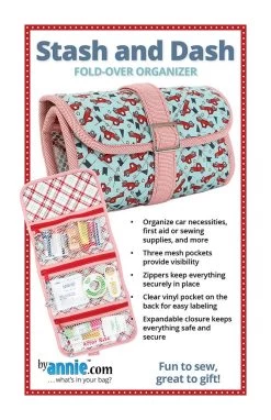 Stash And Dash Sewing PatternByAnnie #PBA-245
