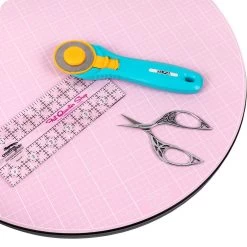 Sue Daley Designs 16" Rotating Circle Cutting MatSue Daley Designs #STCM-15983 7 Sue Daley Designs 16" Rotating Circle Cutting MatSue Daley Designs #STCM-15983 -Fabric Sewing Store stcm 15983 16inchrotatingcirclecuttingmat additional