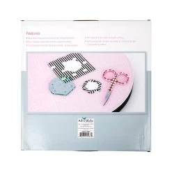 Sue Daley Designs 16" Rotating Circle Cutting MatSue Daley Designs #STCM-15983 9 Sue Daley Designs 16" Rotating Circle Cutting MatSue Daley Designs #STCM-15983 -Fabric Sewing Store stcm 15983 16inchrotatingcirclecuttingmat back
