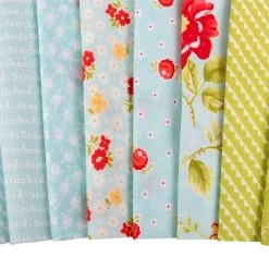 Stitched Fat Quarter BundleFig Tree Quilts For Moda Fabrics -Fabric Sewing Store stitched cu4 1