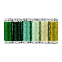 Sulky Cotton Petites Green Colors Thread PackSulky #712-08
