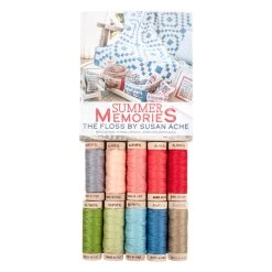 Summer Memories AuriFloss Thread BoxSusan Ache For Aurifil #SA30SM10