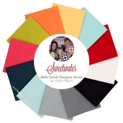 Sweetwater Bella Solids Designer Fat Quarter BundleModa Fabrics