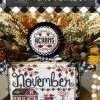 November Month 2 Month Downloadable PDF Cross Stitch PatternStitching With The Housewives