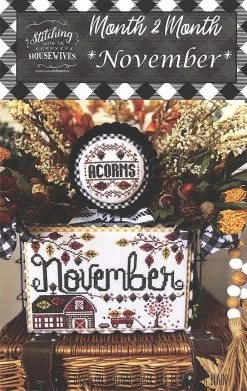 November Month 2 Month Cross Stitch PatternStitching With The Housewives