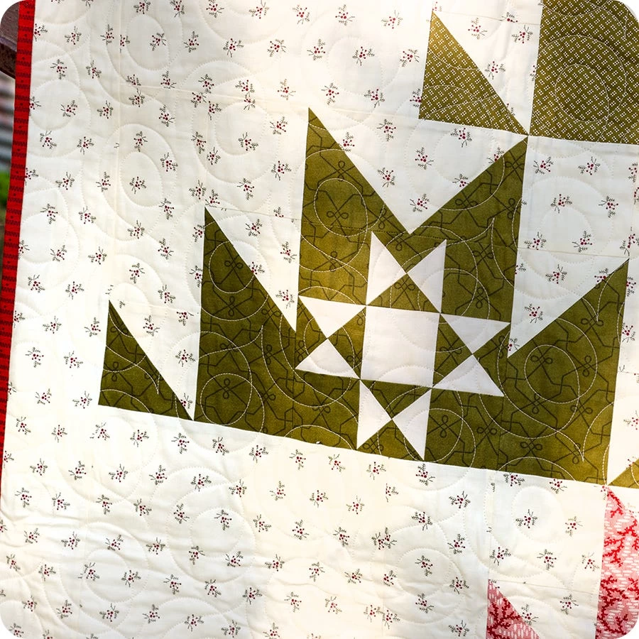 Through The Woods Quilt KitFeaturing Joyful Gatherings By Primitive Gatherings 6 Through The Woods Quilt KitFeaturing Joyful Gatherings By Primitive Gatherings - Image 6