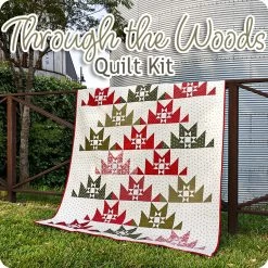 Through The Woods Quilt KitFeaturing Joyful Gatherings By Primitive Gatherings