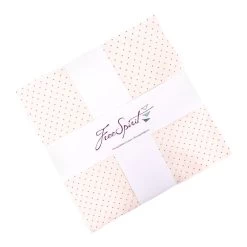 True Colors Tiny Coordinates 10" SquaresTula Pink For Free Spirit Fabrics