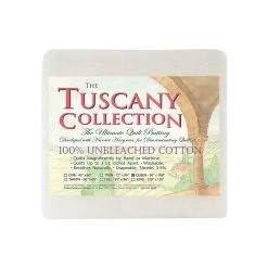 Tuscany Collection 100% Unbleached Cotton Queen Quilt BattingHobbs #TU96
