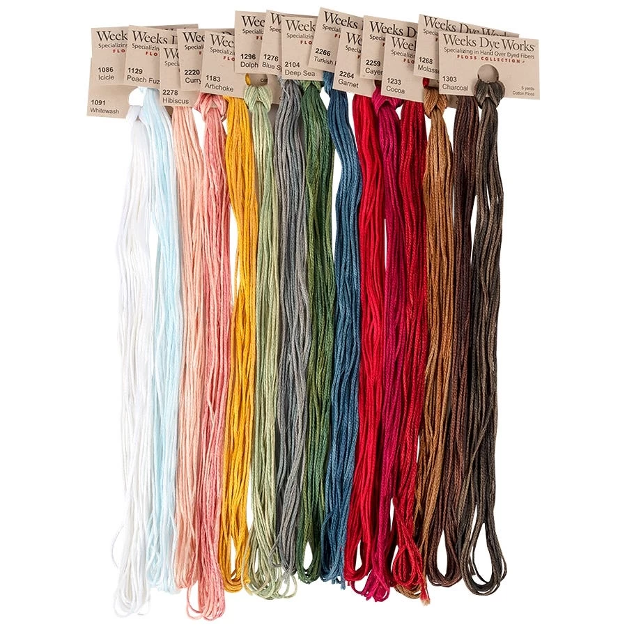 Weeks Dye Works Christmas Floss PackThe Stitcher Palette By Fat Quarter Shop 1 Weeks Dye Works Christmas Floss PackThe Stitcher Palette By Fat Quarter Shop