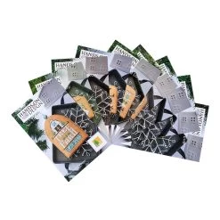 White Christmas Cross Stitch Pattern SetHands On Design