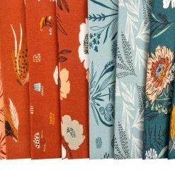 Woodland & Wildflowers Fat Eighth BundleFancy That Design House For Moda Fabrics -Fabric Sewing Store woodland wildflowers cu4 3