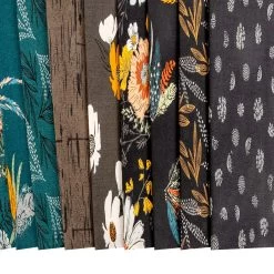 Woodland & Wildflowers Fat Eighth BundleFancy That Design House For Moda Fabrics -Fabric Sewing Store woodland wildflowers cu5 3