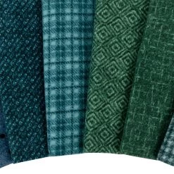 Stormy Seas Woolies Flannel 10" SquaresBonnie Sullivan By Maywood Studio -Fabric Sewing Store wooliesflannelstormyseas cu3 1