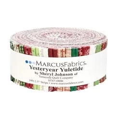 Yesteryear Yuletide 2.5" StripsSheryl Johnson For Marcus Fabrics