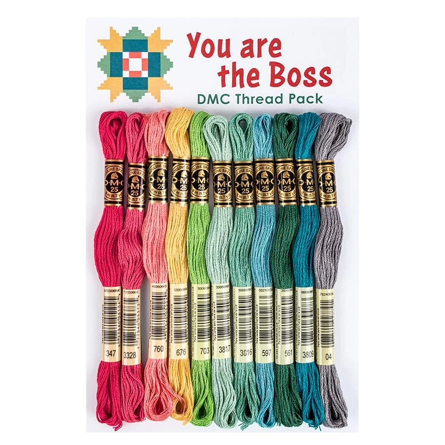 Lori Holt You Are The Boss DMC Thread PackDMC 1 Lori Holt You Are The Boss DMC Thread PackDMC